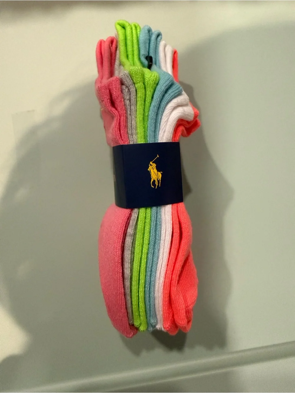 Polo by Ralph Lauren Multicolor Low-Cut Athletic Socks